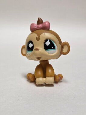 Littlest Pet Shop #811 Baby Monkey Authentic Hasbro LPS